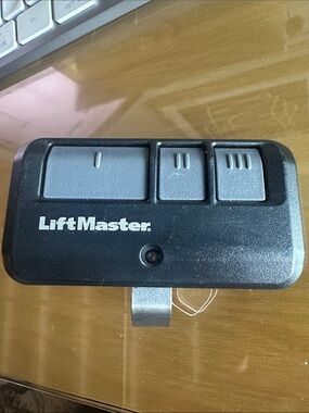 LiftMaster 3-Button Garage Door Remote - Black